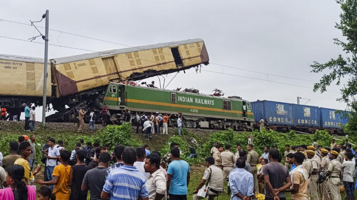 West Bengal train Accident